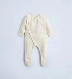 ZARA ロングコットンシルクキモノ ザラ ベビー 新生児 カバーオール