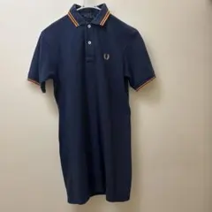 FRED PERRY レディース　ポロワンピース　ネイビー オレンジラインのサムネイル