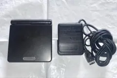 ゲームボーイアドバンス　SP 本体　ブラック　充電器付き　中古品