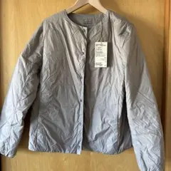 無印良品　軽量ダウンジャケット ライトベージュ　　Lサイズ　新品未使用
