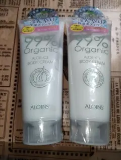 オーガニック99アロエアイスボディクリーム 150g×2本セットのサムネイル
