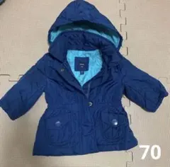babyGap 中綿　ベビーギャップ　男の子 女の子アウター　70 防寒　上着