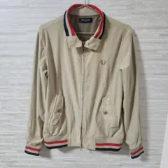 【Sサイズ】FRED PERRY BEAMS別注 ハリントンジャケット ベージュ