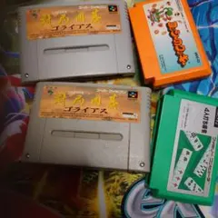 ジャンク。ニンテンドーファミコン　スーパーファミコンソフト