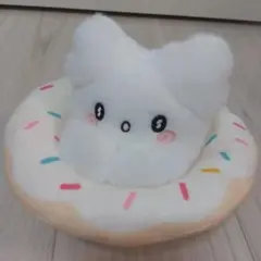 新品　はなまるおばけ　ドーナツぬいぐるみ
