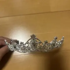シルバー メタル製 ティアラ