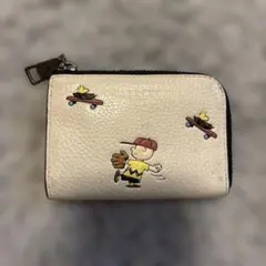 【限定】コーチCOACH スヌーピー キーケース コインケース