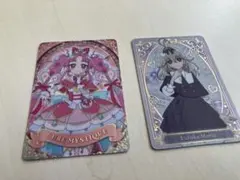 名探偵プリキュア　キュアミスティック＆森亜るるか　カード2枚セット