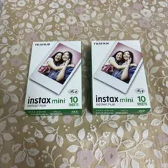 instax mini チェキ用フィルム 2パック 20枚