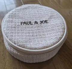 非売品★PAUL & JOE 丸型ポーチ ベージュ
