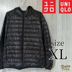 UNIQLO ダウン　軽量　ライト　ブラック　ユニクロ