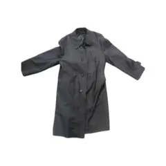 【値下げ可】 ロングコート　チェスターコート　黒　ブラック　グレー