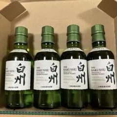 白州 サントリー ウイスキー ミニボトル 180ml 4本 - メルカリ