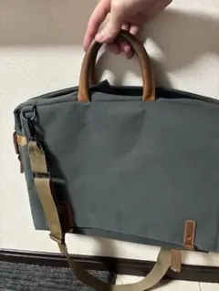 や*ん様 coleman ブラウン ナイロン ビジネスバッグ 3way - メルカリ