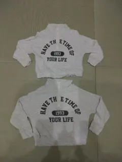 MY LITTLE WONDER トレーナー 2点セット 120cm グレー