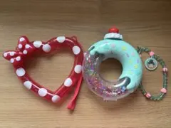 ディズニーランド　ミニーハートフルリング ヴァネロペスウィートドーナツリング