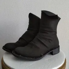 世界に一足のみ❗️グイディ 鹿革 STAGレザー バックジップ ブーツ 788