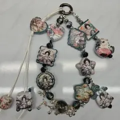 Dior 和風デザイン ビーズストラップ