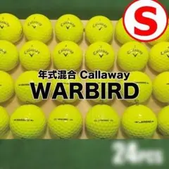 【S28】キャロウェイ WARBIRD 黄 年式混合 ロストボール 24球のサムネイル