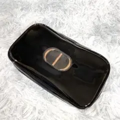 【未使用品】Dior ディオール　エナメルポーチ　コスメポーチ