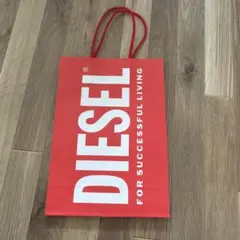 【新品未使用品】dieselショッパー　RED小サイズのサムネイル