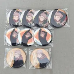 呪術廻戦　PLAZA カフェ　虎杖悠仁　缶バッジ　セット