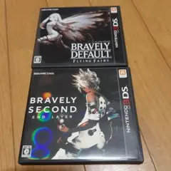 ブレイブリーセカンド＋ブレイブリーデフォルト　３ds　ソフト　セット