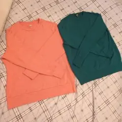 ウール100% オレンジ