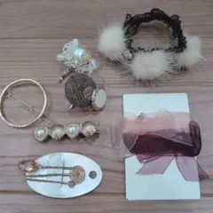 ヘアアクセサリー まとめ売り