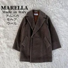 美品✨MARELLA モヘア アルパカ混 チェスターコート