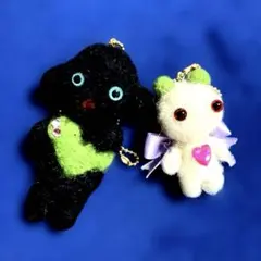 羊毛フェルト ハンドメイド キモカワ動物シリーズ - メルカリ