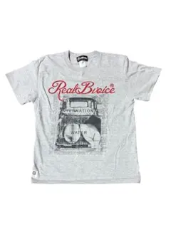 リアルビーボイス フォトグラフィックTシャツ M グレー