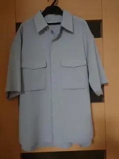 WYM LIDNM 半袖シャツ ライトブルー Sサイズのサムネイル
