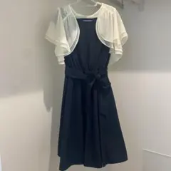 オケージョンドレス　ボレロ付きのサムネイル