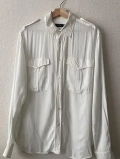 Polo Ralph Lauren レーヨンエポレットシャツ XL