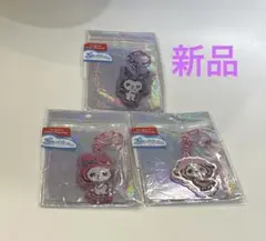 SWIMMER×サンリオ　ぷっくりったい　キーホルダー　クロミ　マイメロ ピアノ