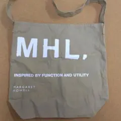 新品未使用 MHL. ショルダーバッグ カーキ