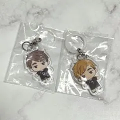 ハイキュー ふらっと めじるしアクセサリー 宮兄弟 宮侑 宮治 ガチャ