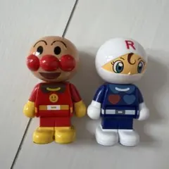 ブロックラボ　アンパンマン ロールパンナ フィギュア 2体セット