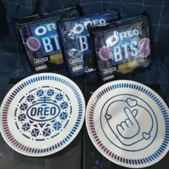 OREO × BTS コラボ ノベルティプレート オレオ 4点 非売品 bts - メルカリ
