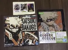 一番くじ 僕のヒーローアカデミア 爆豪勝己　クリアファイル　ハンドタオル