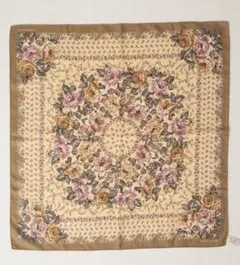 LAURA ASHLEY ローラアシュレイ シルク100% スカーフ イタリア製のサムネイル