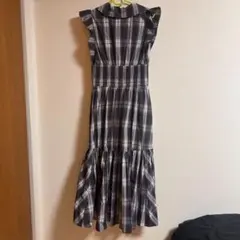 SNIDEL コルセットデザインシャツワンピース