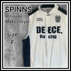 【SPINNS】 ノースリーブナイロンジャケット Fのサムネイル
