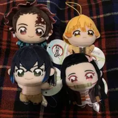 非売品 鬼滅の刃 ぬいぷりけ mini1 4種類 コンプセット 新品未使用