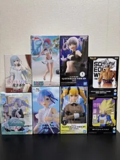 プライズフィギュア　8点まとめ売り　ドラゴンボール　初音ミク　最新込み