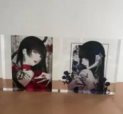 皐月 恵 アクリルブロック2個セット - メルカリ