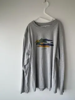 【流行！】 mont-bell 長袖カットソー グレー