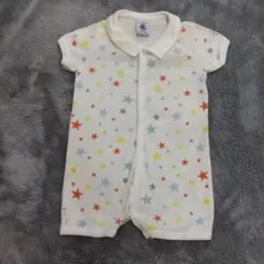 PETIT BATEAU 星柄ロンパース 3m/60cm