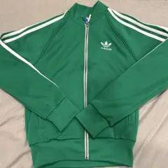 adidas グリーンジャージ US Lサイズ